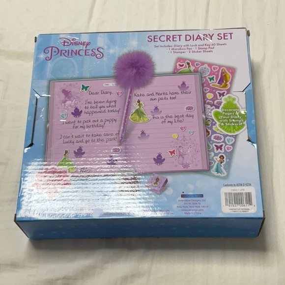 New Disney Secret Diary Set - Picture 3 of 3